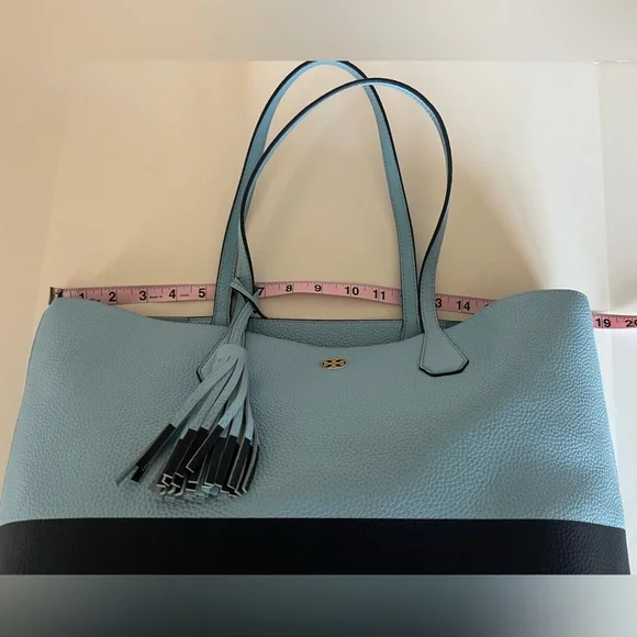 Tory Burch Perry Color Blocked Tote - Picture 5 of 10